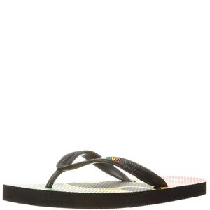 DVS Marbella Flip Flop, Black/Rasta, 12 M US